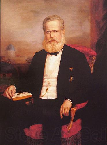 Delfim da Camara Portrait of Dom Pedro II Spain oil painting art